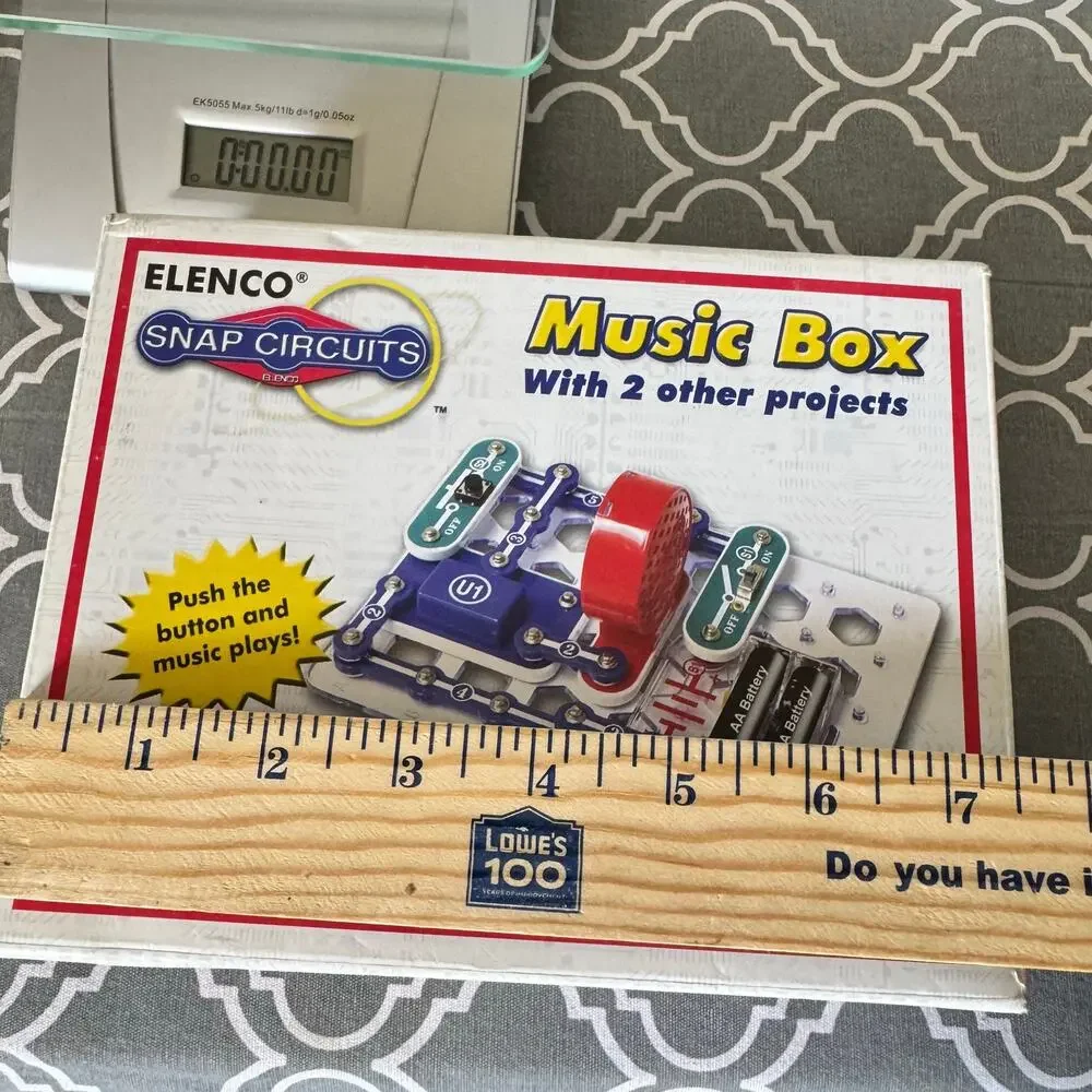 Elenco Snap Circuit Music Box STEM Classroom Homeschool Science Project Kit